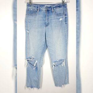 Eunina Distressed Cropped Ally Jeans 9